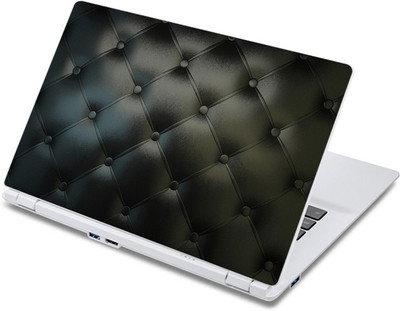 

ezyPRNT Black Sofa Leather Pattern (13 to 13.9 inch) Vinyl Laptop Decal 13