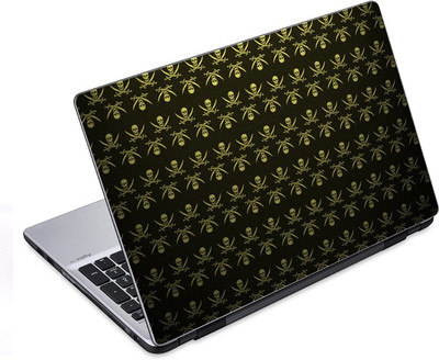 

ezyPRNT Skull Danger Sword Pattern (14 to 14.9 inch) Vinyl Laptop Decal 14