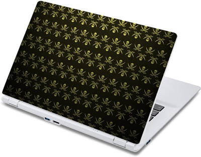 

ezyPRNT Skull Danger Sword Pattern (13 to 13.9 inch) Vinyl Laptop Decal 13