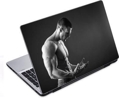 

ezyPRNT The Perfect Toned Body Body Building (14 to 14.9 inch) Vinyl Laptop Decal 14