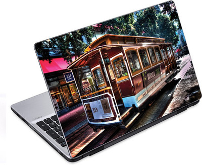

ezyPRNT San Francisco Municipal Railway City (14 to 14.9 inch) Vinyl Laptop Decal 14