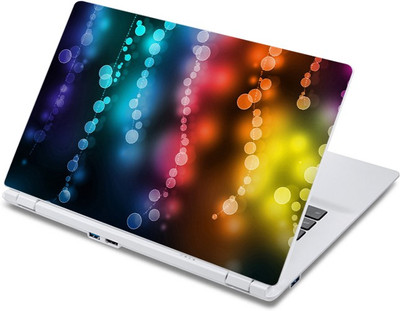 

ezyPRNT Multicolored Bubbles in String Pattern (11 to 11.9 inch) Vinyl Laptop Decal 11