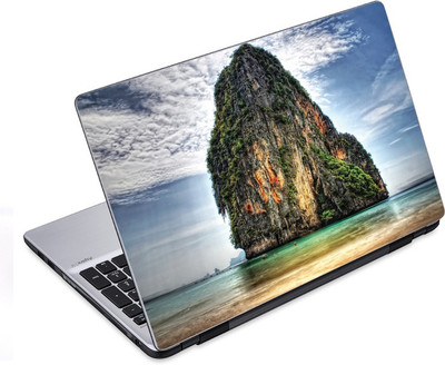 

ezyPRNT The High Mountain Peak in Ocean Nature (14 to 14.9 inch) Vinyl Laptop Decal 14