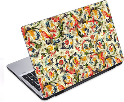 

ezyPRNT Beautiful Jasmine Floral Pattern (14 to 14.9 inch) Vinyl Laptop Decal 14