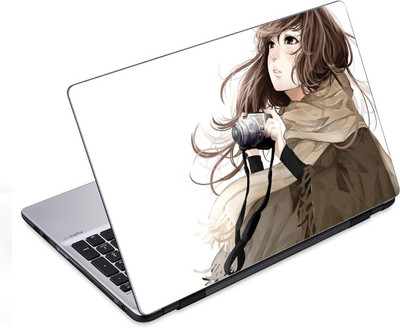 

ezyPRNT Japanese Toon with Camera (14 to 14.9 inch) Vinyl Laptop Decal 14