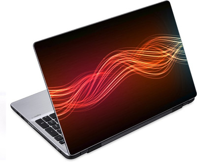 

ezyPRNT Waves in Dark Plain Pattern (14 to 14.9 inch) Vinyl Laptop Decal 14