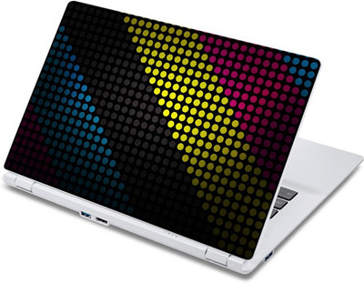 

ezyPRNT Multicolor Horizontal Dots Pattern (13 to 13.9 inch) Vinyl Laptop Decal 13