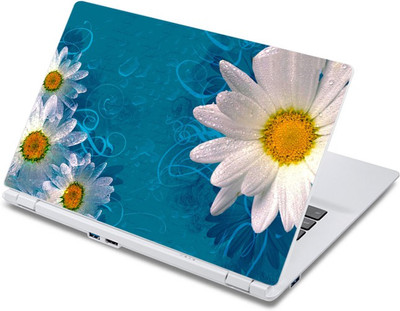 

ezyPRNT White Daisy Flower (13 to 13.9 inch) Vinyl Laptop Decal 13