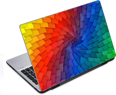 

ezyPRNT Colorful Paper Spiral Pattern (14 to 14.9 inch) Vinyl Laptop Decal 14