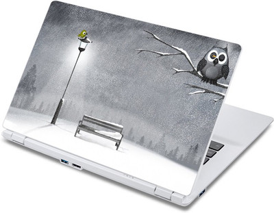 

ezyPRNT Owl Painting (13 to 13.9 inch) Vinyl Laptop Decal 13