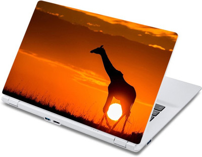 

ezyPRNT Sun under Giraffe Wildlife (13 to 13.9 inch) Vinyl Laptop Decal 13