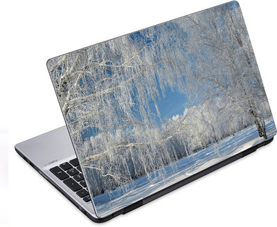 

ezyPRNT Iceland and Trees Nature (14 to 14.9 inch) Vinyl Laptop Decal 14