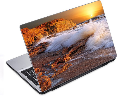 

ezyPRNT Sunset at Wavy Beach (14 to 14.9 inch) Vinyl Laptop Decal 14