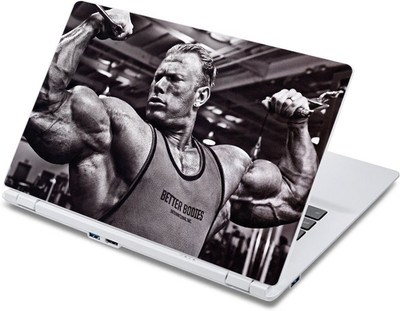 

ezyPRNT Pulling the Chains Body Builder (13 to 13.9 inch) Vinyl Laptop Decal 13