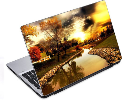 

ezyPRNT Beautiful Morning In City (14 to 14.9 inch) Vinyl Laptop Decal 14