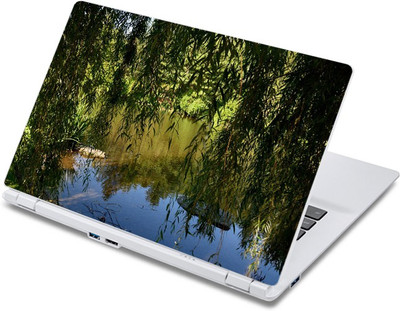 

ezyPRNT Willow Tree Pond Nature (13 to 13.9 inch) Vinyl Laptop Decal 13