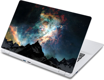 ezyPRNT North Pole Night Sky (13 to 13.9 inch) Vinyl Laptop Decal 13
