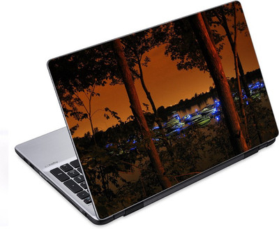 

ezyPRNT The Speedboats Ready at Night (14 to 14.9 inch) Vinyl Laptop Decal 14
