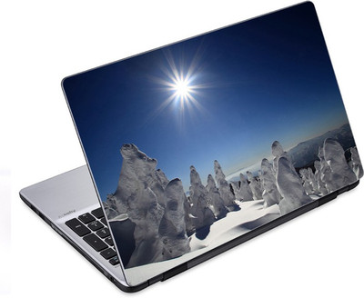 

ezyPRNT Evening Snow Mountain Nature (14 to 14.9 inch) Vinyl Laptop Decal 14