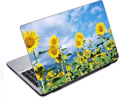 

ezyPRNT The Sunflowers Nature (14 to 14.9 inch) Vinyl Laptop Decal 14