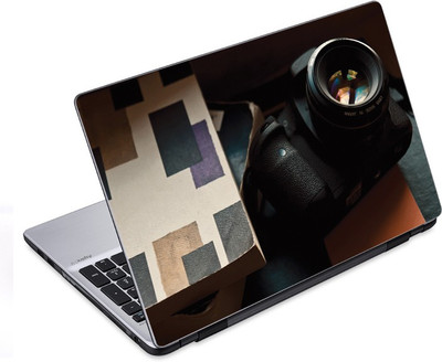 

ezyPRNT Camera with Books (14 to 14.9 inch) Vinyl Laptop Decal 14