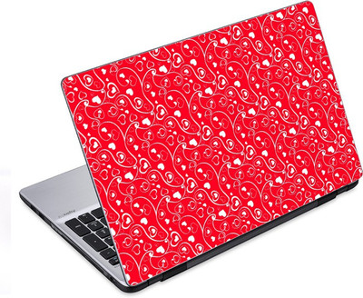 

ezyPRNT Climber Heart Floral Pattern (14 to 14.9 inch) Vinyl Laptop Decal 14