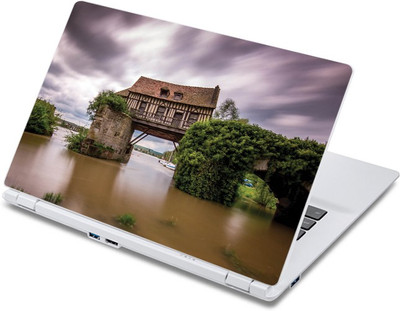 ezyPRNT House on the Bank (13 to 13.9 inch) Vinyl Laptop Decal 13