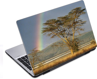 

ezyPRNT Rinbow and Tree Nature (14 to 14.9 inch) Vinyl Laptop Decal 14