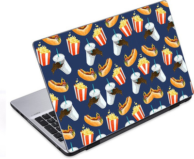 

ezyPRNT The Food Doodle (14 to 14.9 inch) Vinyl Laptop Decal 14