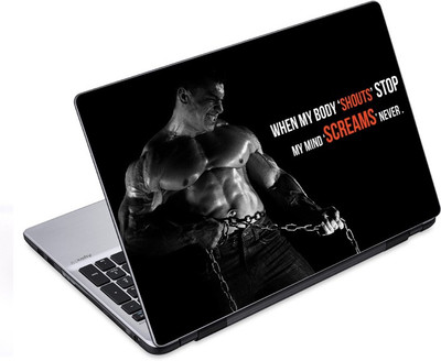 

ezyPRNT Mind Never Screams (14 to 14.9 inch) Vinyl Laptop Decal 14