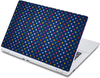 

ezyPRNT The Mini Stars Pattern (13 to 13.9 inch) Vinyl Laptop Decal 13