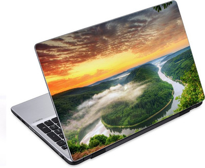 

ezyPRNT The Green Valley (14 to 14.9 inch) Vinyl Laptop Decal 14