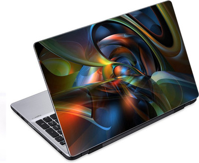 

ezyPRNT Liquid Colorful Matel Pattern (14 to 14.9 inch) Vinyl Laptop Decal 14