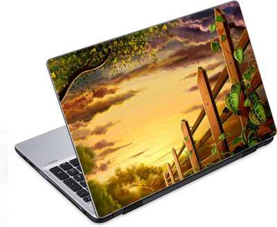 

ezyPRNT Painted Fence Art (14 to 14.9 inch) Vinyl Laptop Decal 14
