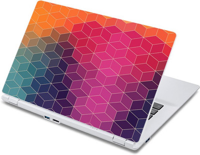 

ezyPRNT The 3D Cubes Pattern (13 to 13.9 inch) Vinyl Laptop Decal 13