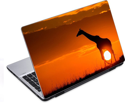 

ezyPRNT Sun under Giraffe Wildlife (14 to 14.9 inch) Vinyl Laptop Decal 14