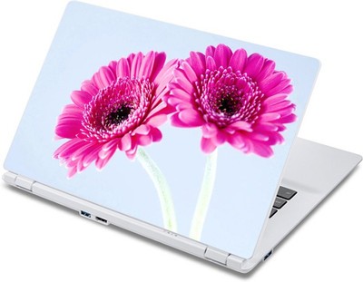 

ezyPRNT Pink Daisy Flower (13 to 13.9 inch) Vinyl Laptop Decal 13