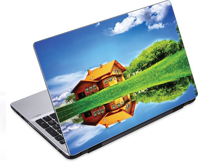 

ezyPRNT The Amazing Mirror Image City (14 to 14.9 inch) Vinyl Laptop Decal 14
