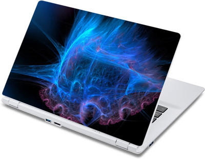 

ezyPRNT Abstract Blue and Violet Light (13 to 13.9 inch) Vinyl Laptop Decal 13