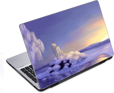 

ezyPRNT Polar Bear at Island Wildlife (14 to 14.9 inch) Vinyl Laptop Decal 14