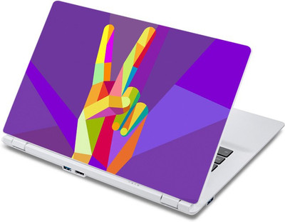 

ezyPRNT V for Victory (13 to 13.9 inch) Vinyl Laptop Decal 13