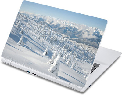 

ezyPRNT Frozen Trees In Snowy Mountain (13 to 13.9 inch) Vinyl Laptop Decal 13