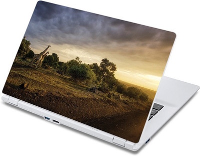 

ezyPRNT Giraffes Family in Jungle Nature (13 to 13.9 inch) Vinyl Laptop Decal 13