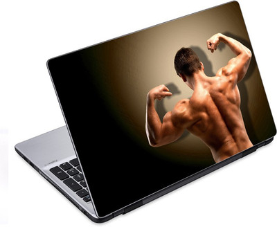 

ezyPRNT Toned and Tough Back Body Building (14 to 14.9 inch) Vinyl Laptop Decal 14