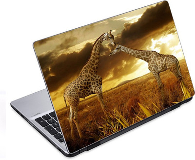 

ezyPRNT Jiraffe In Jungle (14 to 14.9 inch) Vinyl Laptop Decal 14