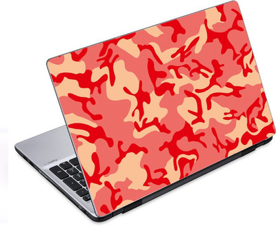 

ezyPRNT Red Liquid Pattern (14 to 14.9 inch) Vinyl Laptop Decal 14