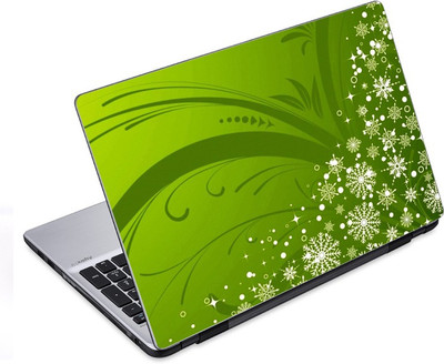 

ezyPRNT Green Floral Amazing (14 to 14.9 inch) Vinyl Laptop Decal 14