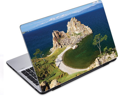 

ezyPRNT The Strange Island Shore Nature (14 to 14.9 inch) Vinyl Laptop Decal 14