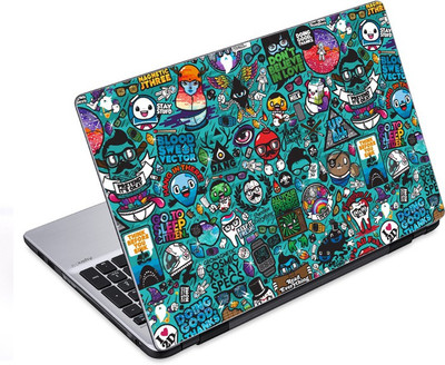 

ezyPRNT Humourous Cartoon Doodle (14 to 14.9 inch) Vinyl Laptop Decal 14