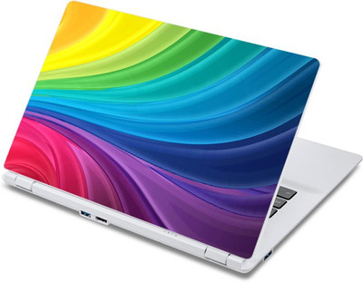

ezyPRNT The VIBGYOR Pattern (13 to 13.9 inch) Vinyl Laptop Decal 13